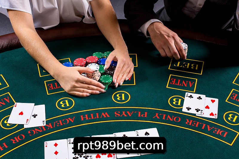 Mesa de Blackjack 989bet